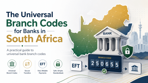 The Universal Branch Codes for Banks in South Africa